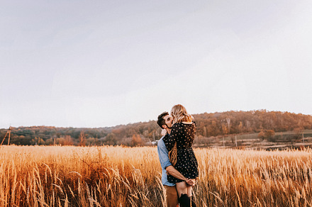 Beautiful golden sunset featuring outdoor, hiking, and warm