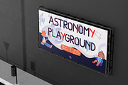 Spacelight - Unique Decorative Font, a Sans Serif Font by overlaytemplates (Thumbnail 4 of 5)