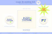 Funky Logo Designs | Brand Guide, a Branding & Logo Template by Hell Yeah Designs (Thumbnail 4 of 9)