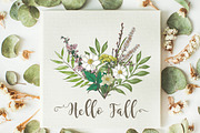 Fall Wildflower Graphic Set, a Seasonal Illustration by Ink + Eye (Thumbnail 10 of 10)