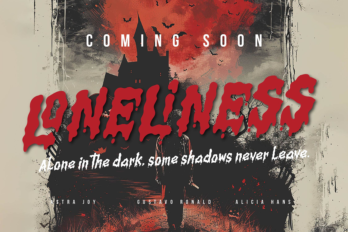 Nocturnus Sigil | Horror Font, a Font by Denustudios (Photo 4 of 14)