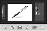 Pen Mockup PSD, a Pens & Pencil Mockup by Bruno's Shop (Thumbnail 3 of 4)