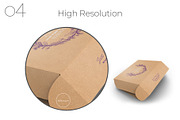 Kraft Paper Mailing Box Mockup, a Packaging Mockup by Sheikhadesign (Thumbnail 5 of 10)
