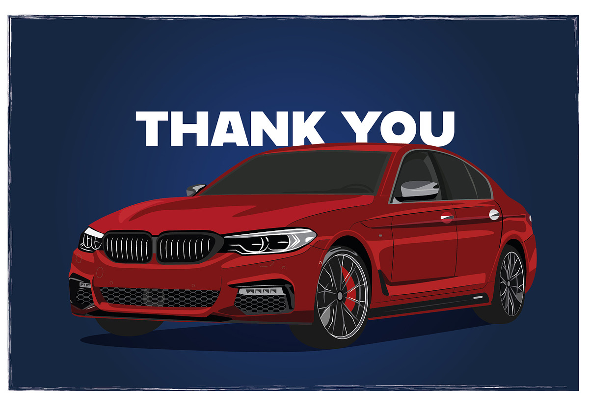 BMW cars 1983, 1988 and 2016 years, an Education Illustration by aliayas (Photo 7 of 7)