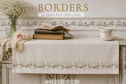 Vintage Watercolor Clipart Bundle, a Decorative Illustration by Alisles (Thumbnail 8 of 12)