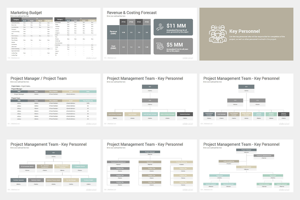 Project Proposal PowerPoint Template, a Presentation Template by SlideSalad (Photo 19 of 34)