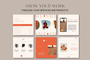 ELISE Aesthetic Canva Templates, a Social Media Template by Studio Suvelle (Thumbnail 4 of 12)