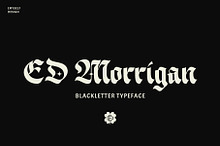 ED Morrigan Typeface