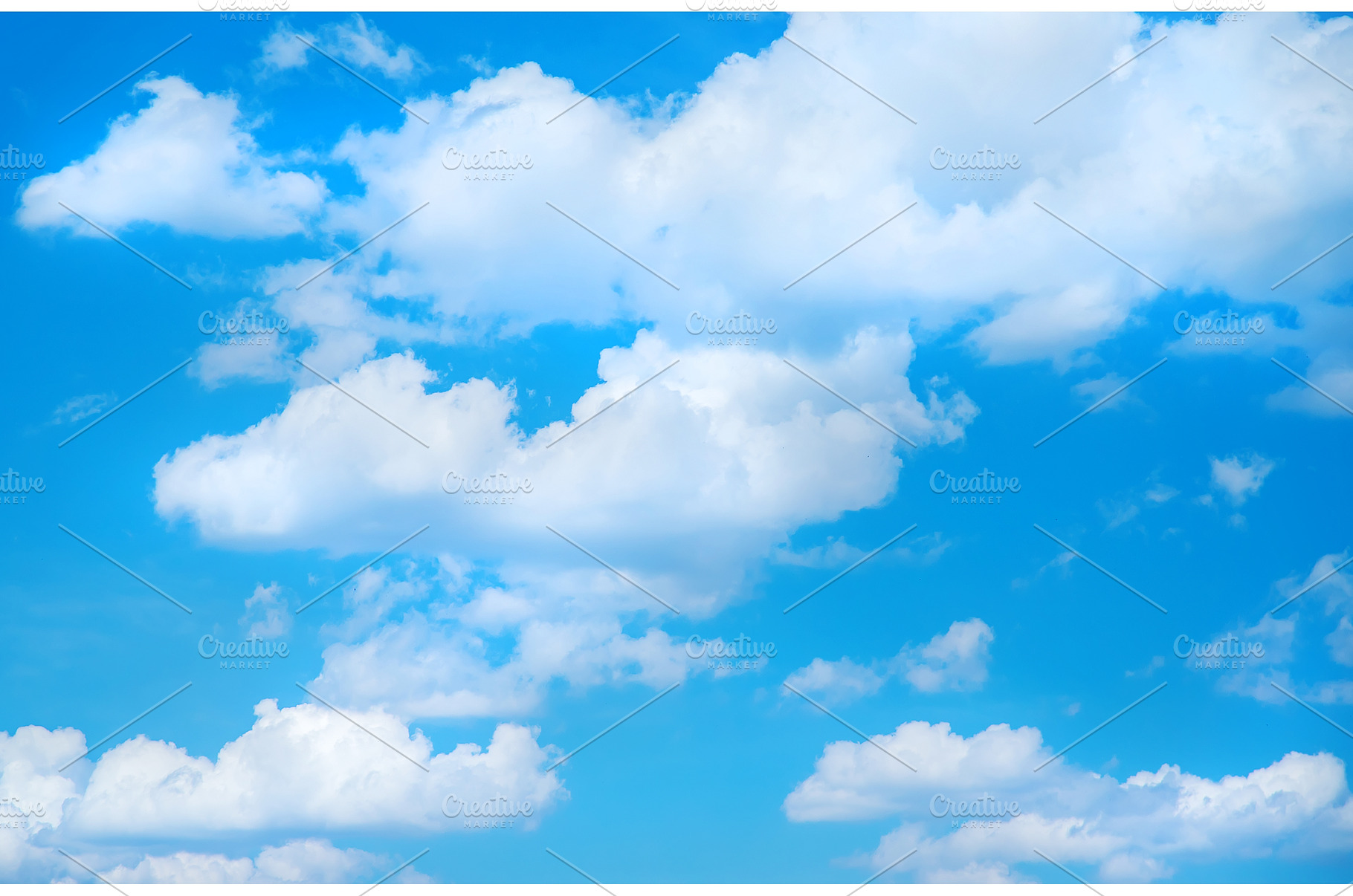 White clouds in the sky. Selective, a Nature Photo by yanadjana