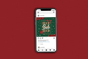 Hohoho Sale Green, a Flyer Template by Me55enjah Design (Thumbnail 3 of 4)