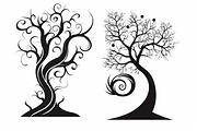 Tree Laser Cut Bundle | Decorative T, a Graphic by Designs_River (Thumbnail 2 of 11)