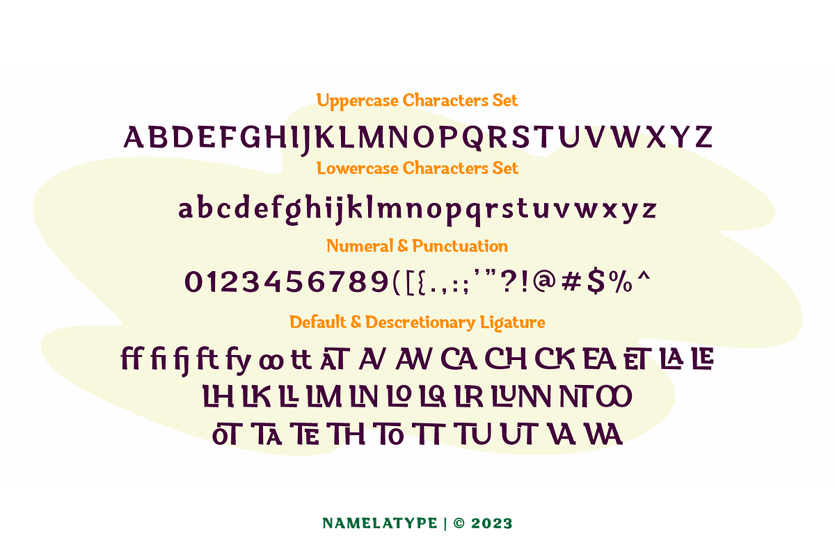 Dubidam Arabic - Fun & Cheerful Font, a Serif Font by Namela Studio (Photo 4 of 9)