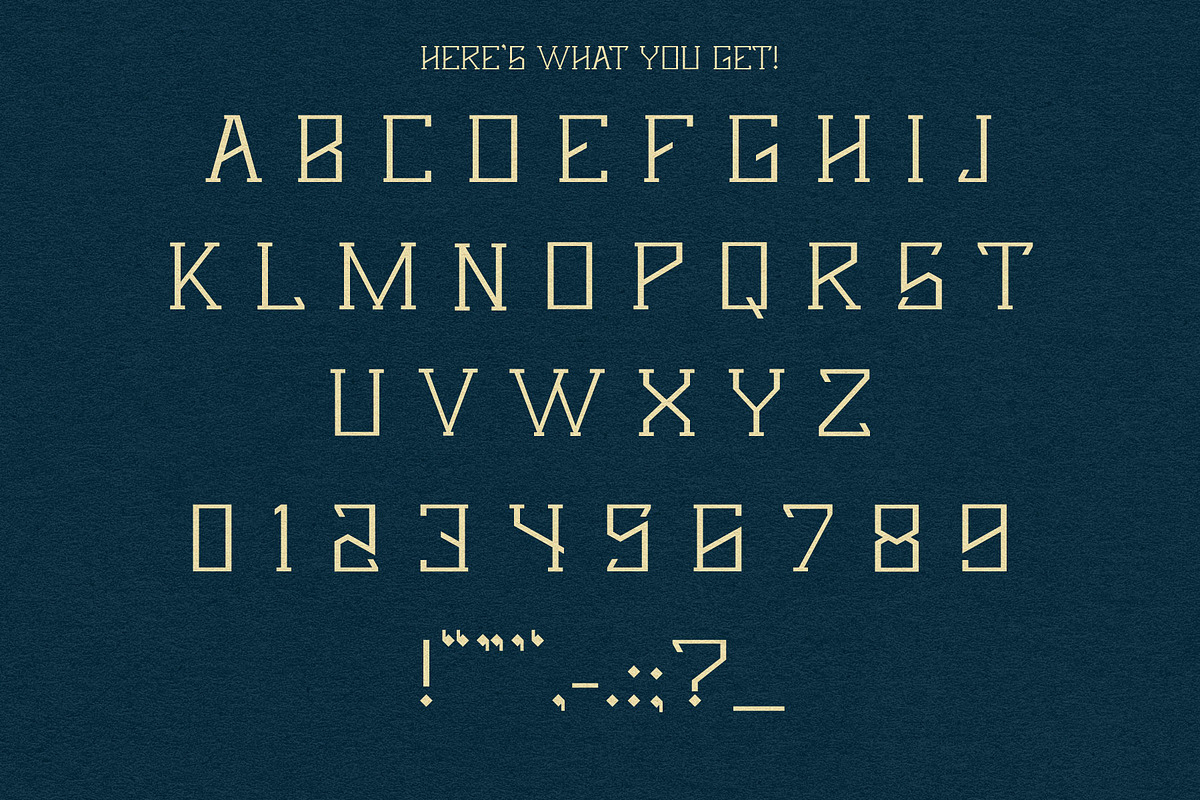Arachnid by Eric Pond Designs, a Serif Font by Eric Pond Designs (Photo 2 of 3)