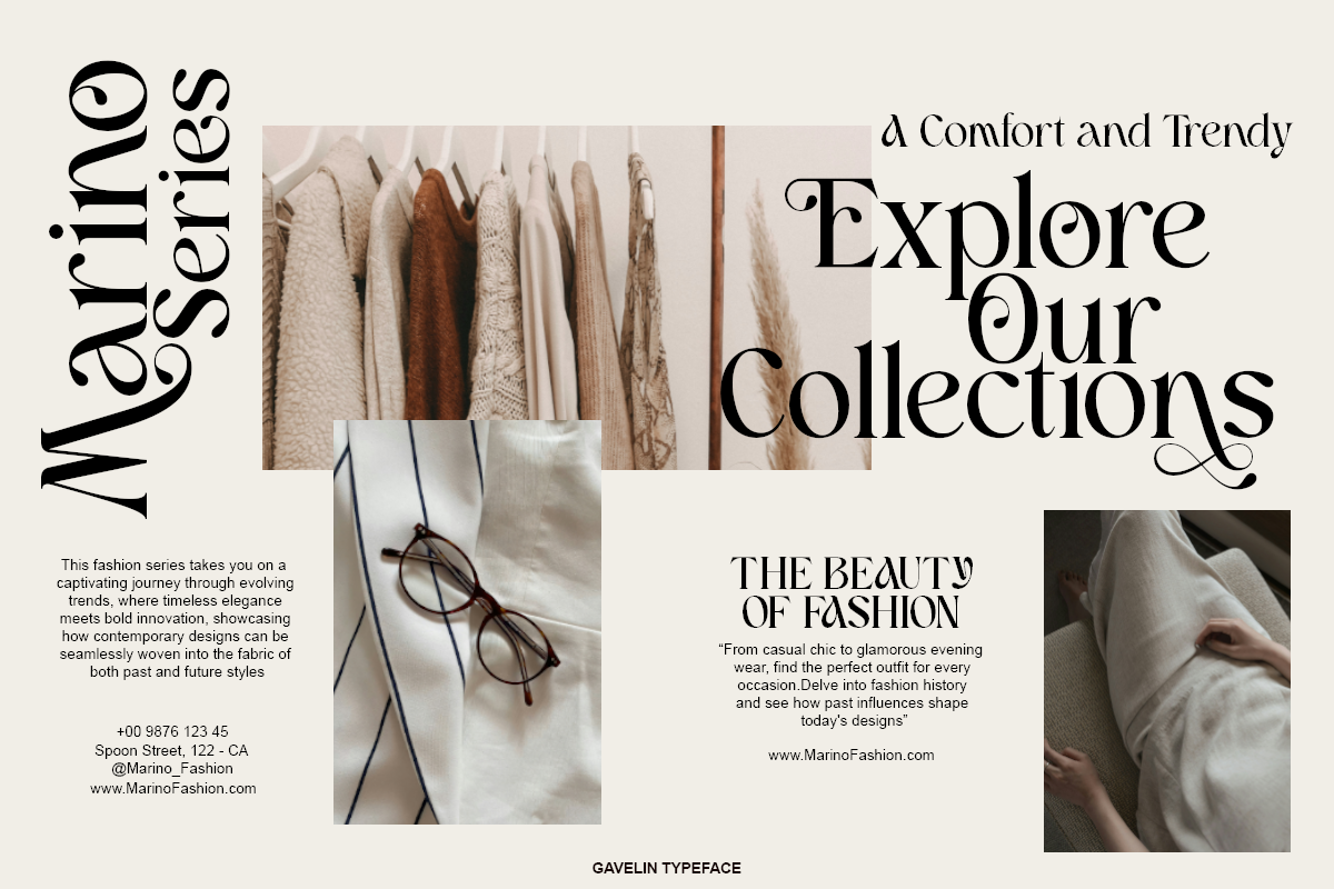 Gavelin - Luxury Serif Font, a Serif Font by Say Studio (Photo 2 of 12)