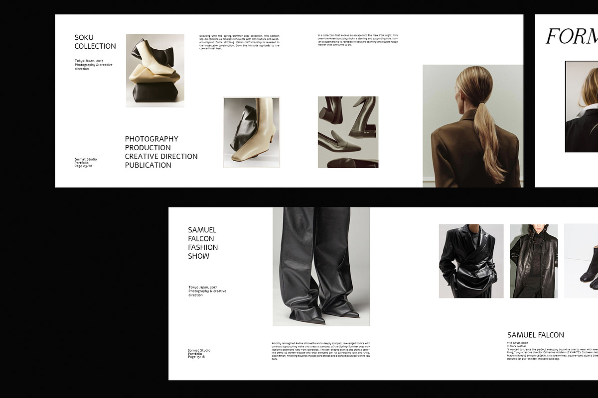 Portfolio Template, a Resume Template by Replika Machine (Photo 6 of 10)