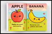 My First Fruits Book for Kids, a Stationery Template by Designmela01 (Thumbnail 4 of 8)