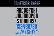 Courtside Typeface, a Font by MightySHORT (Thumbnail 5 of 7)