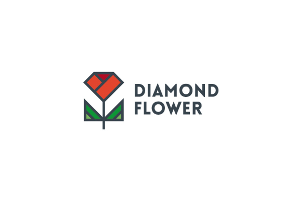 Diamond Flower Logo, a Branding & Logo Template by Mauro Bertolino (Photo 3 of 3)