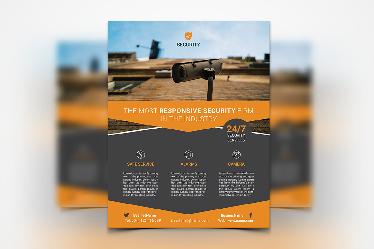 200+ Premium Flyers Bundle 99% OFF, a Flyer Template by UNIK Agency (Photo 36 of 66)