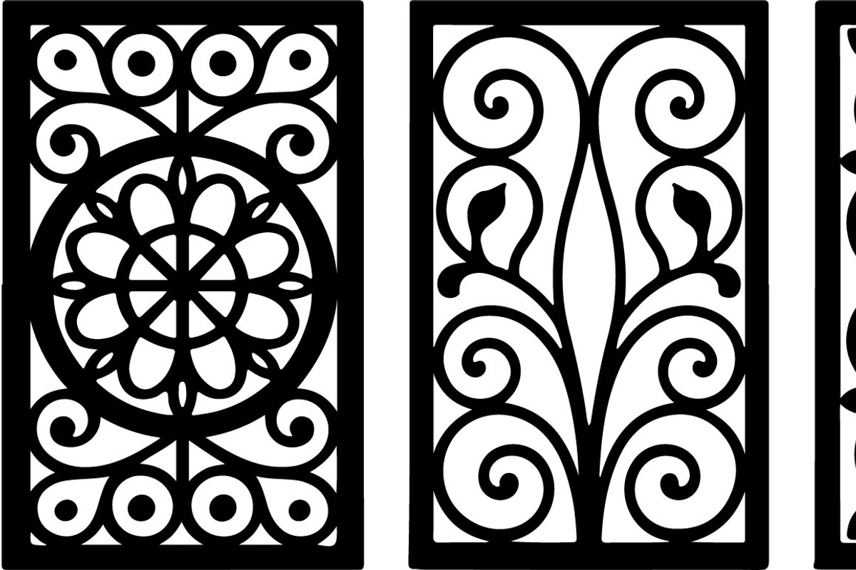 Laser Cut Frame Design, an Illustration by jahid234 (Photo 2 of 9)