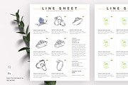 Modern Line Sheet Template, a Templates & Theme by Axpand (Thumbnail 4 of 6)
