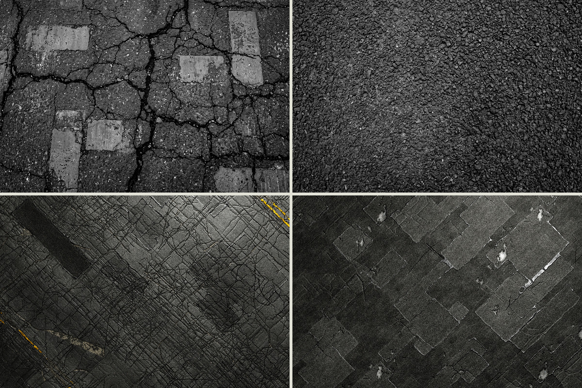 10 Asphalt Surface Backgrounds, a Background Graphic by PopotLane (Photo 2 of 7)
