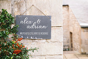 Reception to Follow, a Script Font by Lone Star Lettering (Thumbnail 2 of 13)