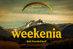 Weekenia Bold Rounded