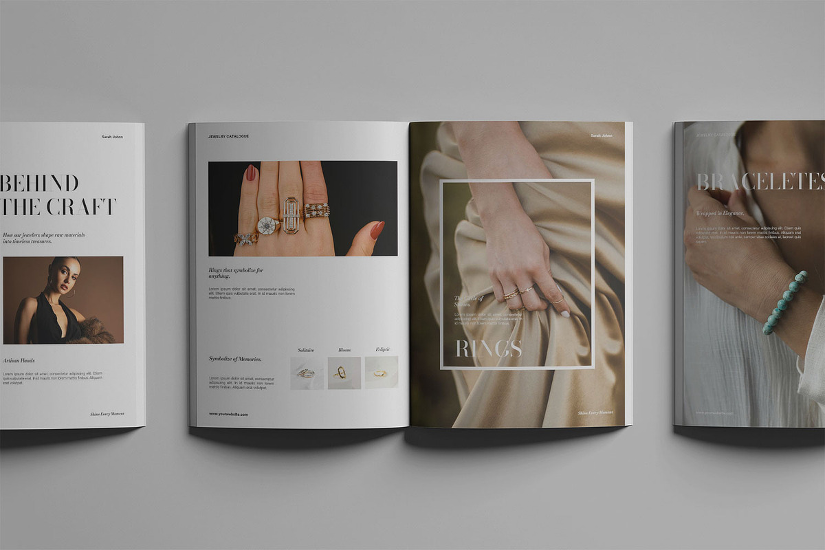 Jewelry Product Catalog, a Magazine Template by Haps Space (Photo 6 of 8)