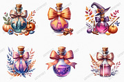 Chic Halloween Potion with Bow Png, a Graphic by designcity5 (Thumbnail 4 of 5)
