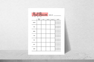 Meal Planner Printable Template