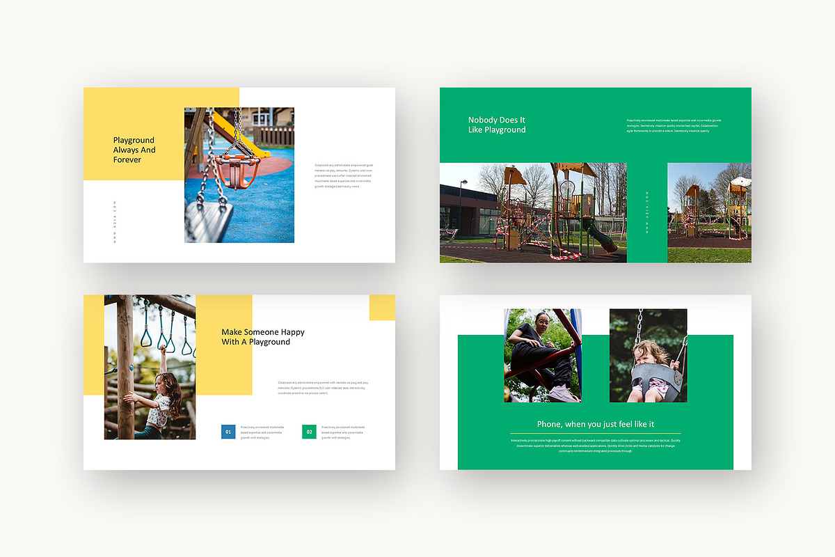 Azia : Kids Playground Powerpoint, a Presentation Template by Punkl Camp (Photo 4 of 16)