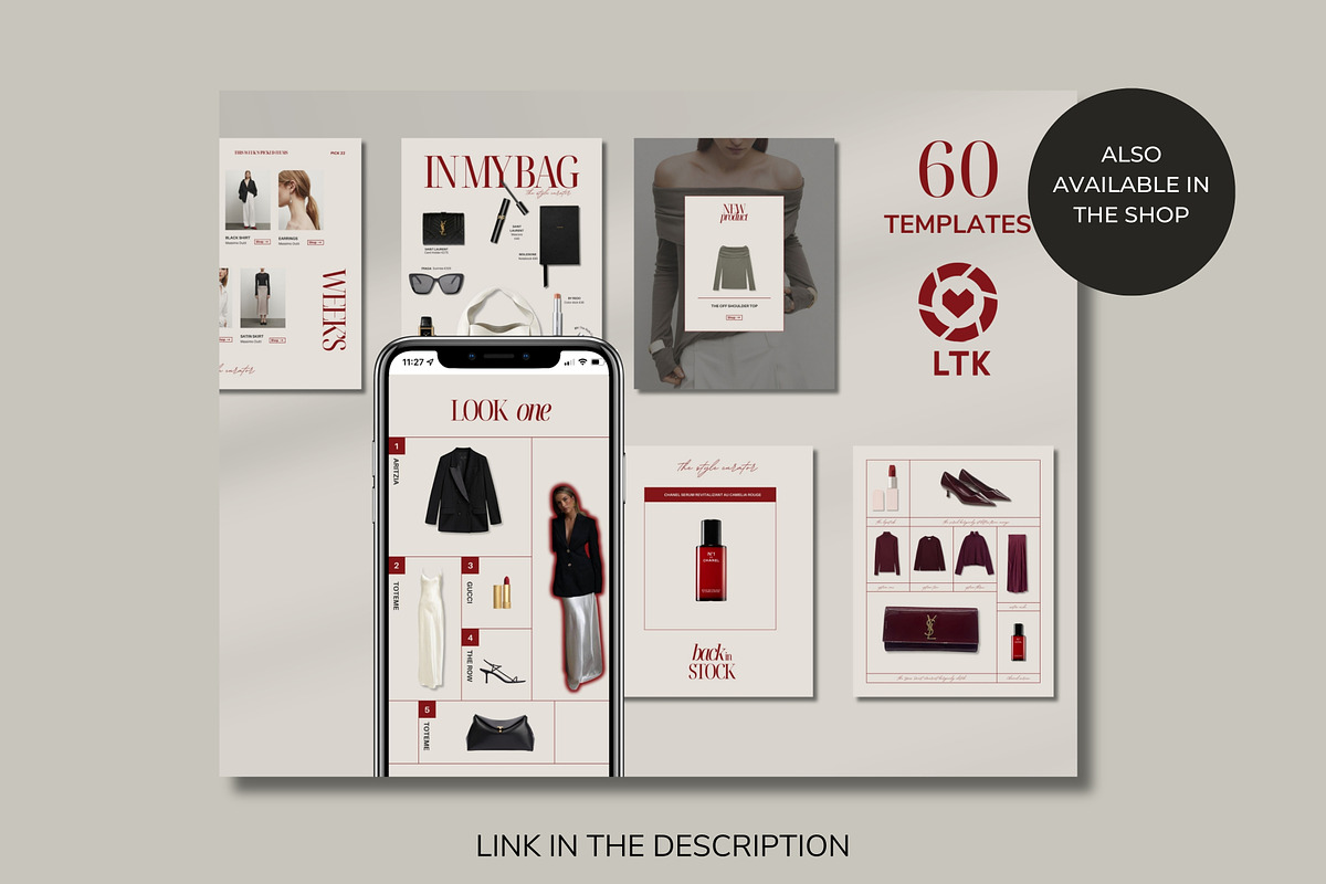 LTK Canva Templates, a Social Media Template by Studio Suvelle (Photo 7 of 7)