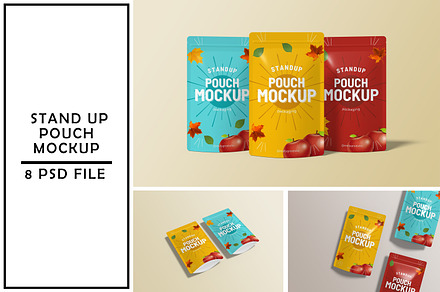 Stand Up Pouch Mockup