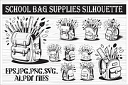 Child school bag line art symbol, an Illustration by Amazin_art (Thumbnail 1 of 11)