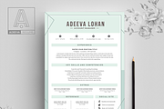 Creative Resume Template Lohan, a Resume Template by AdeevaResume (Thumbnail 3 of 4)