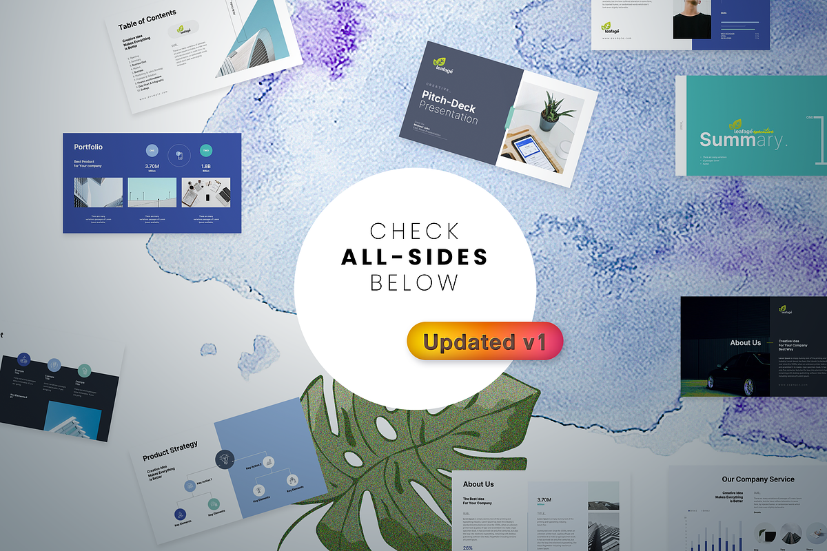 Pitch Deck Presentation Template, a Presentation Template by GoldenPixelStudio (Photo 5 of 24)