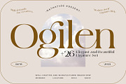 Ogilen, a Serif Font by Nathatype (Thumbnail 1 of 10)