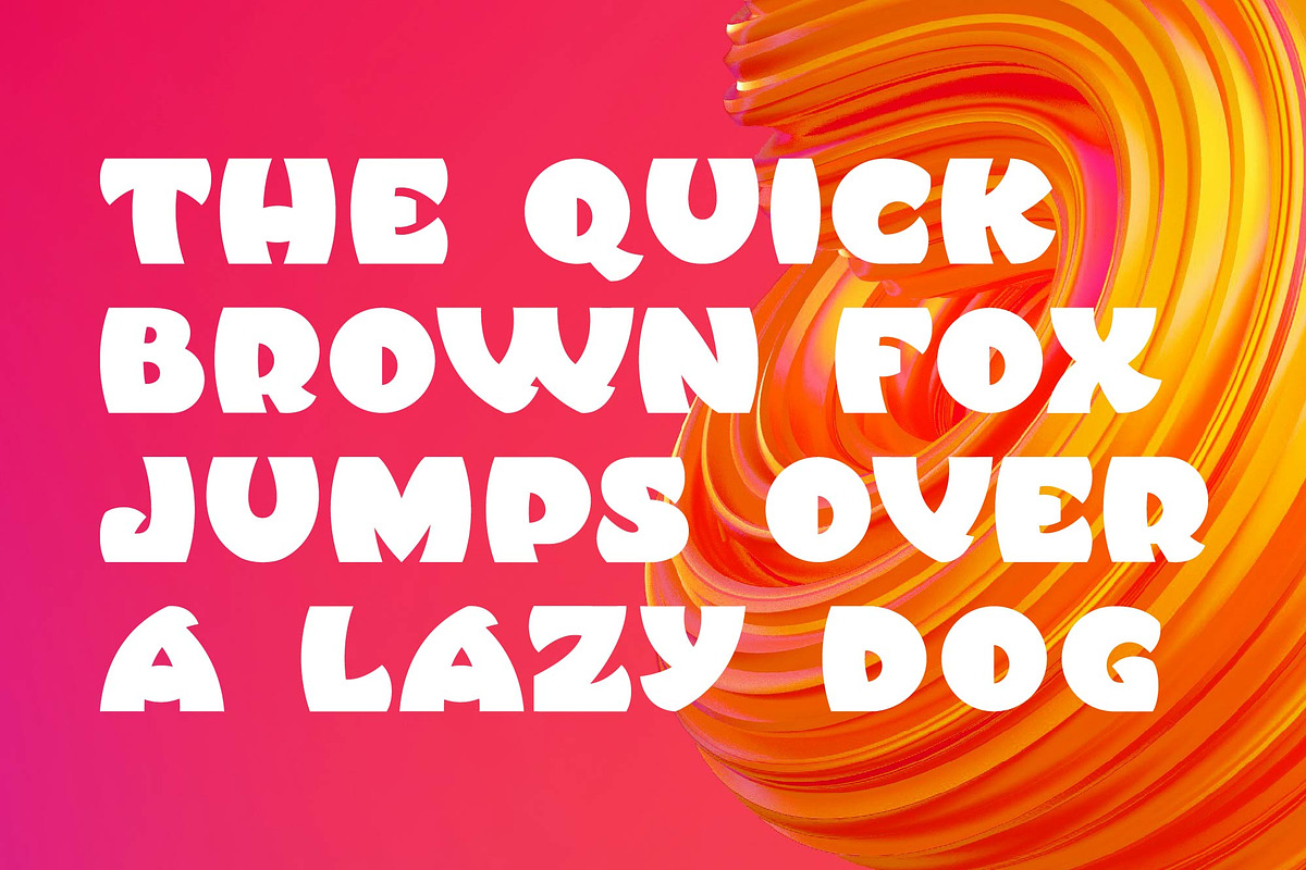 Orange display typeface, a Symbol Font by Anna Zakharchenko (Photo 5 of 23)