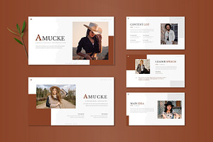 Amucke - Powerpoint Template