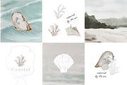 Coastal hand-painted watercolor, a Decorative Illustration by Youksy (Thumbnail 14 of 17)