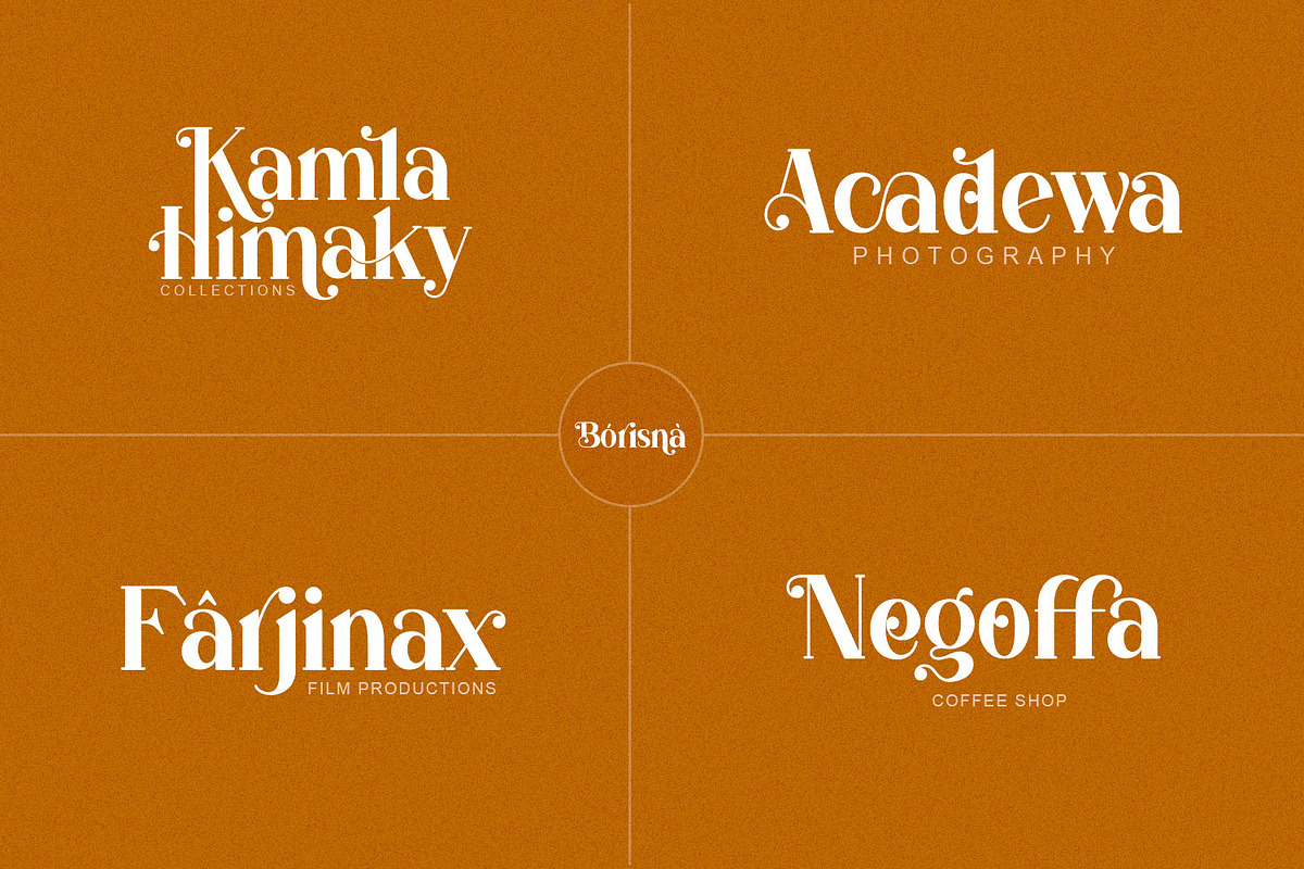 Borisna - Modern Display Serif Font, a Serif Font by Koplexs Studio (Photo 8 of 18)
