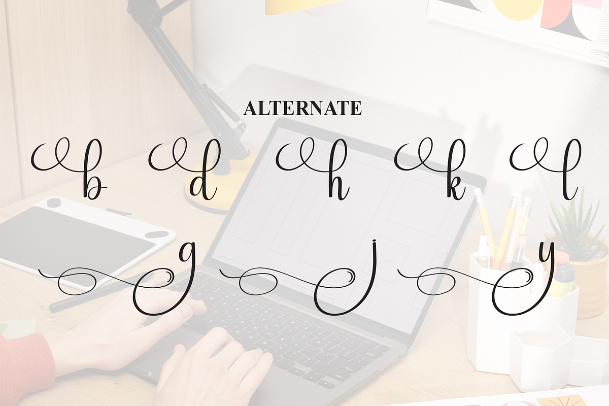 Wednesday | Script Font, a Handwritten Font by Scratchones (Photo 8 of 9)
