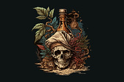 Dark rum vintage typeface plus bonus, a Font by Fractal fonts & graphics (Thumbnail 23 of 31)