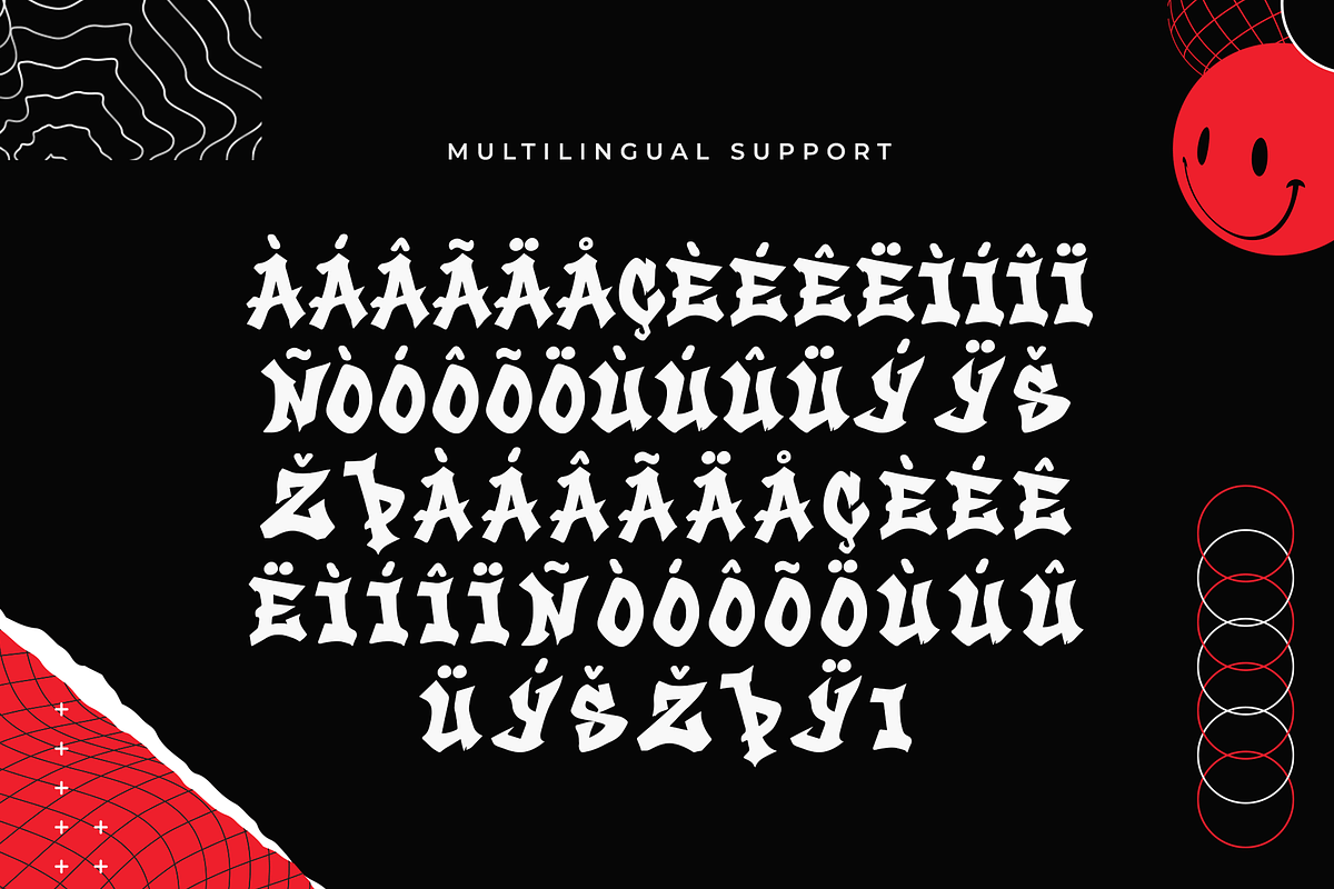 Urban Hustle–A Modern Graffiti Font, a Serif Font by overlaytemplates (Photo 5 of 5)