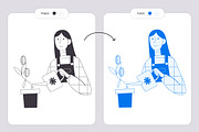Neoly Finance Illustrations, a Finance Illustration by Welovegraphics (Thumbnail 5 of 8)