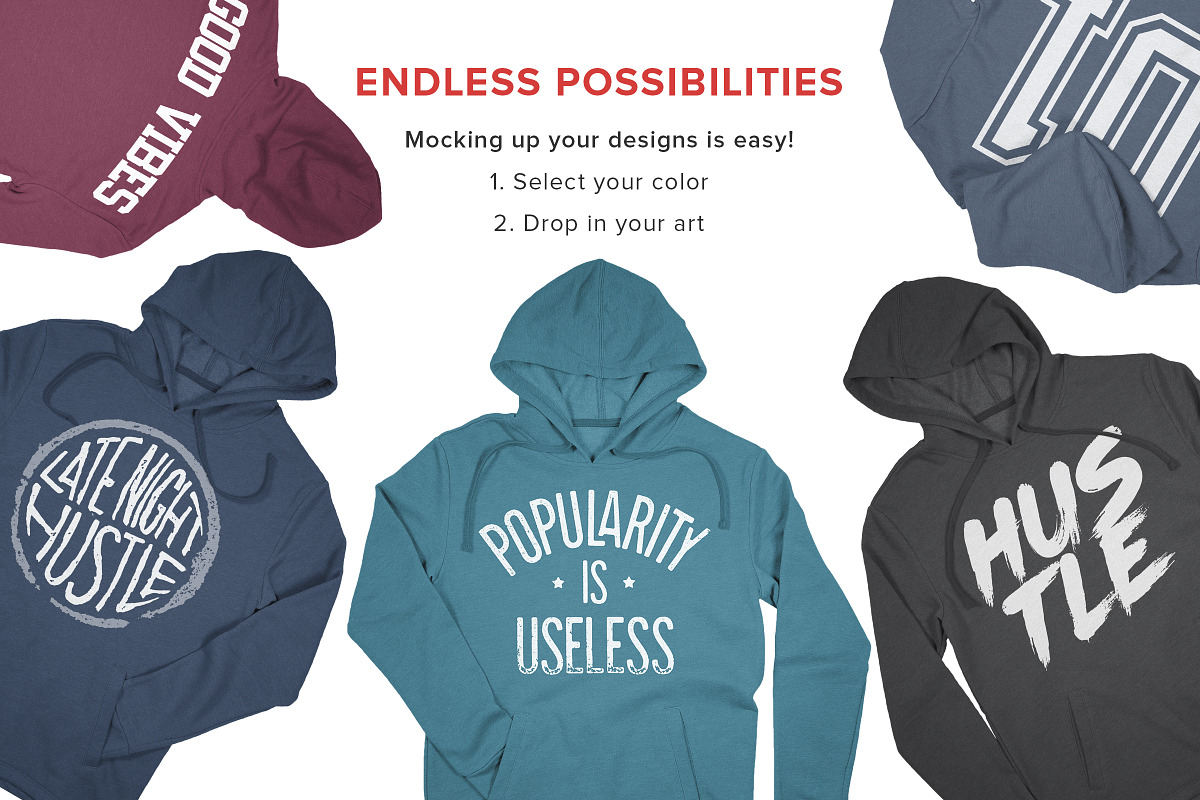 Next Level 9300 Hoodie Mockups, a Hoody Mockup by Brent Galloway (Photo 5 of 5)