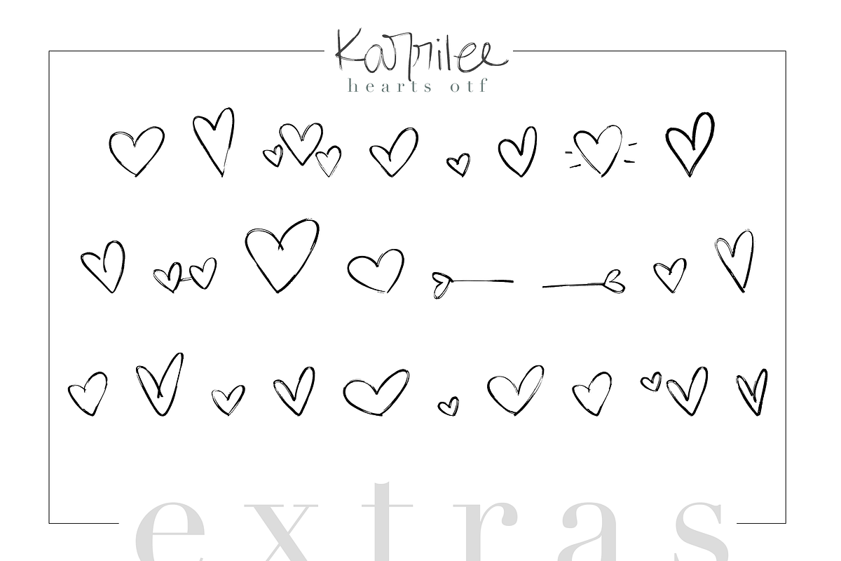 Karrilee - Handwritten Brush Font, a Script Font by KA Designs (Photo 18 of 24)