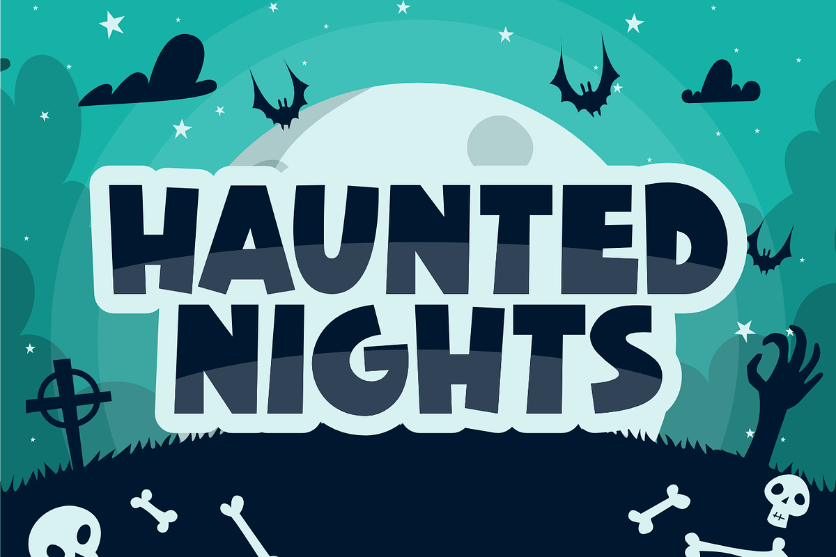 Spooky Wizard - Halloween Font, a Handwritten Font by Keithzo (Photo 5 of 7)