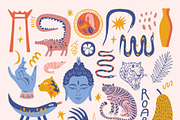 Asian Trip Bundle, an Animal Illustration by Annie Konst (Thumbnail 2 of 23)